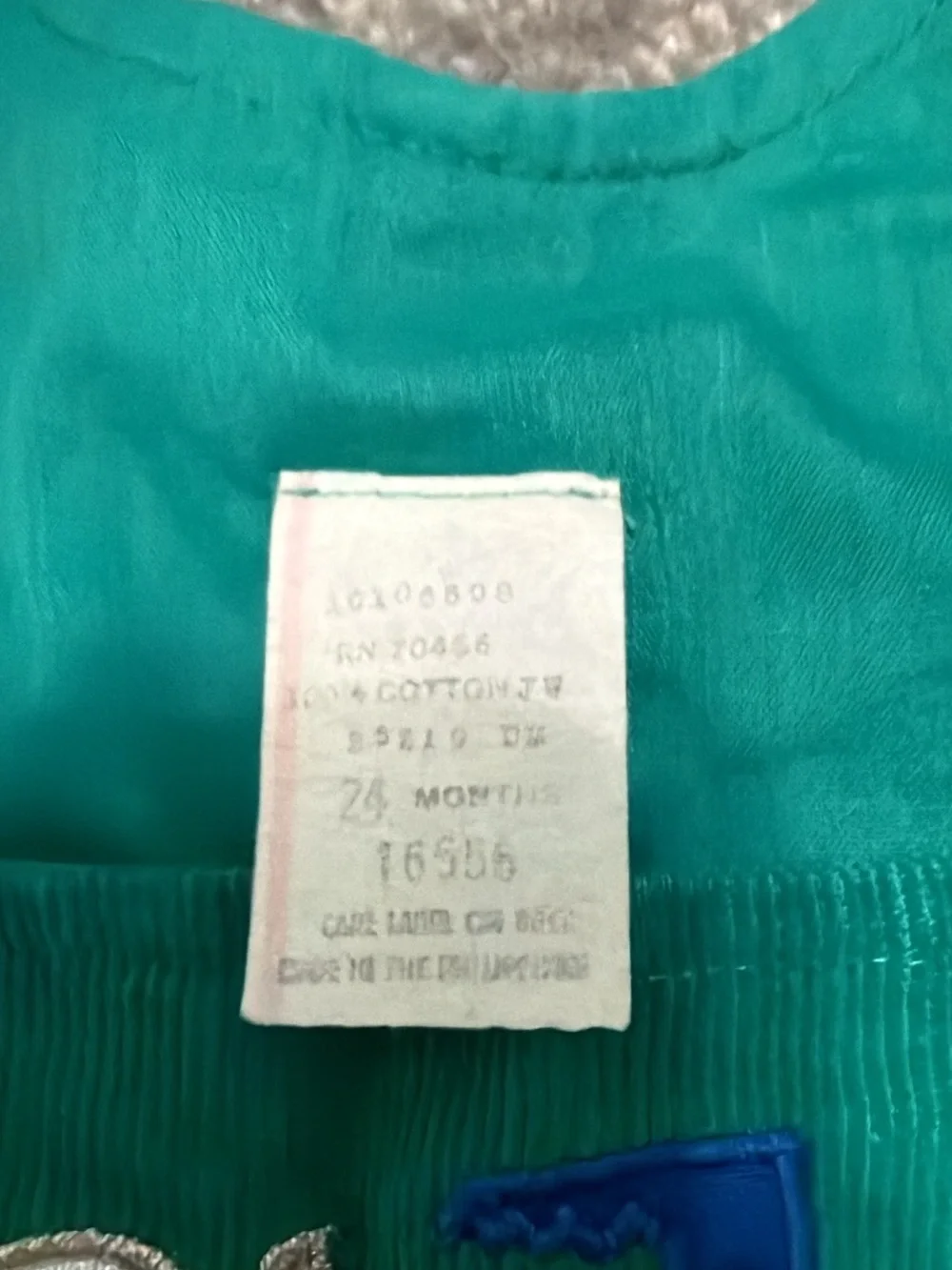 Idk teal corduroy